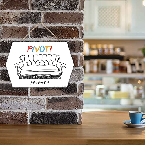Pivot Couch Wooden Wall Sign | TV Show Inspired Home Decor
