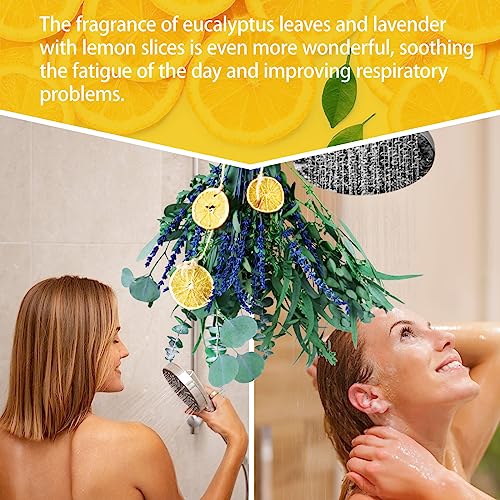 Natural Preserved Eucalyptus & Lavender Shower Bundle - 20 Pieces