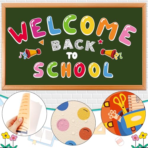 85-Piece Welcome Back to School Bulletin Board Decoration Set