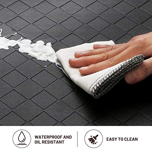 Extra Thick Anti-Fatigue Kitchen Mat, Waterproof Non-Slip Comfort Floor Rug