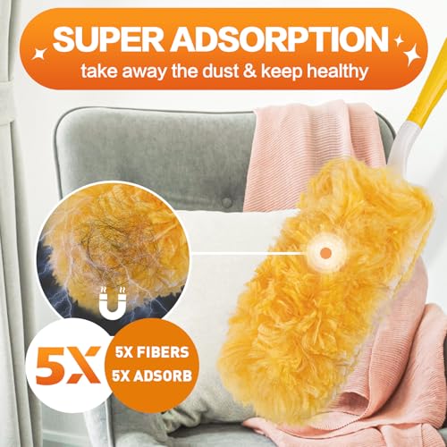Heavy Duty Disposable Duster Refills - Multi-Surface Cleaning (25 Pack)