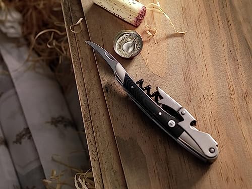 Zwilling Sommelier Waiter's Corkscrew Wine Opener with Foil Cutter