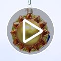 Old World Christmas You Are My Sunshine Glass Blown Ornament - Handcrafted Holiday Decoration