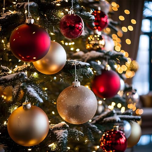 Heavy Duty Christmas Ornament Hooks - Metal J Hangers for Tree Decor