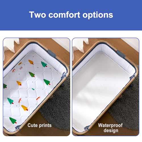 Baby Bassinet Mattress 33 x 20 Inch - Firm Breathable & Waterproof Pad