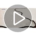 MIULEE Scalloped Shower Curtain Waterproof Linen Textured Cream 72x72
