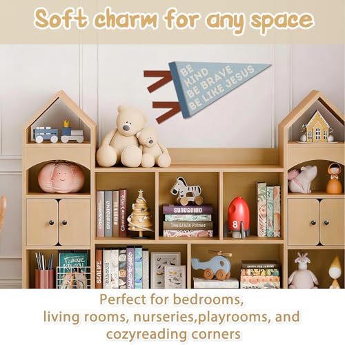 Inspirational Felt Wall Banner for Nursery, Kids Room Decor