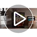 71" 6-Tier Glass Display Cabinet with Lock, RGB Motion-Sensor LED & App