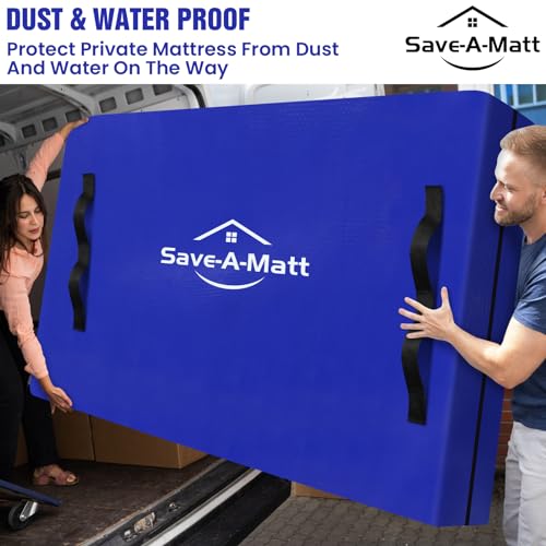 Queen Mattress Bag for Moving & Storage - Heavy Duty Waterproof Cover