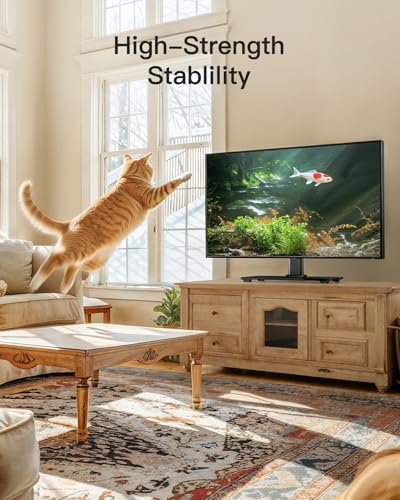 Universal Tabletop TV Stand Legs for 32-70 Inch TVs, Height Adjustable Base
