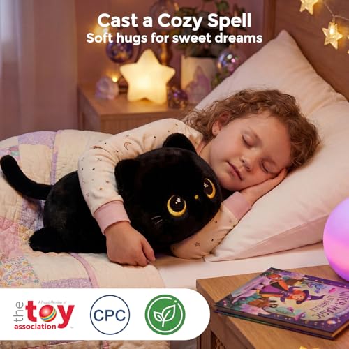 Mewaii Black Cat Plush Pillow Cute Plushies, Squishy & Huggable, 13