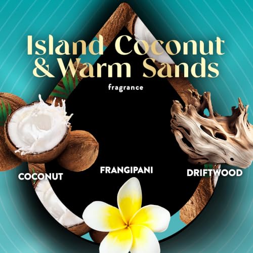 Scented Oil Refills - Island Coconut & Warm Sands, 5 Count