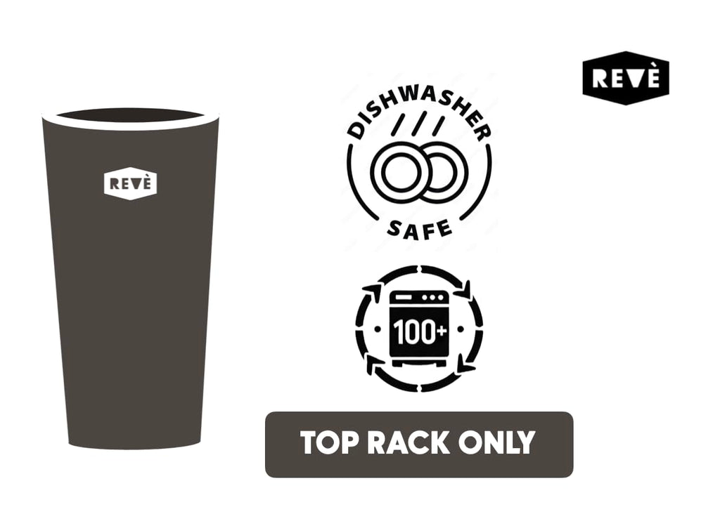 ReVè Dinosaur Party Cups – Set of 24 | Fun & Reusable Kids Cups with Name Label Spot | Personalized Plastic Cup | BPA-Free Tumblers | Top-Rack Dishwasher Safe | Recycled & Recyclable