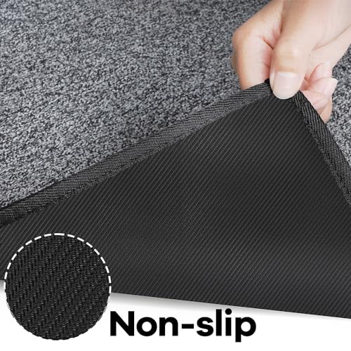Washable Non-Slip Runner Rug - 2x6 ft Soft Low Pile Floor Carpet for Hallway