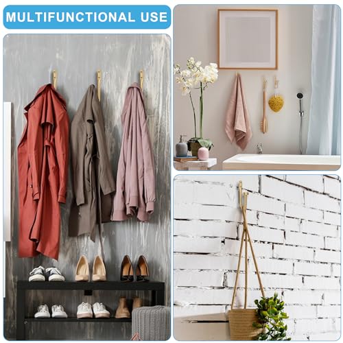 Metal Curtain Holdbacks – Minimalist Decorative Wall Hooks for Drapes