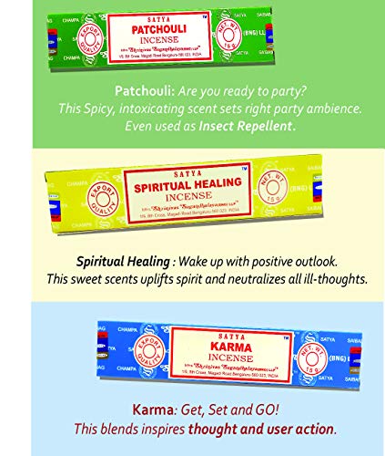 Natural Incense Sticks Variety Pack - 12 Assorted Scents (140+ Sticks)