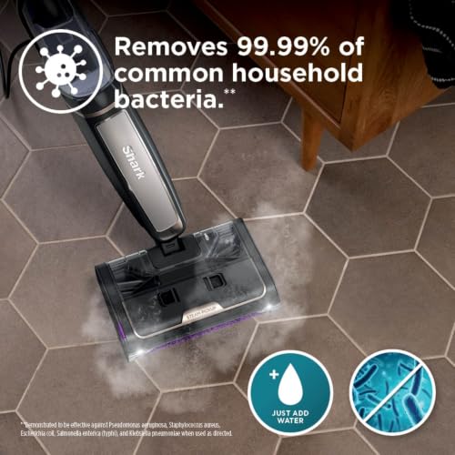 3-in-1 Steam Mop and Floor Cleaner with Motorized Brushroll for Hard Floors