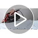 1500W Steam Iron with Ceramic Soleplate, Anti-Drip & Auto Shutoff