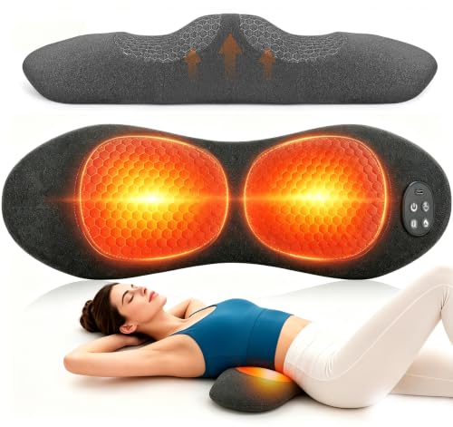 Triple Fusion Electric Back Massager with Heat & Vibration