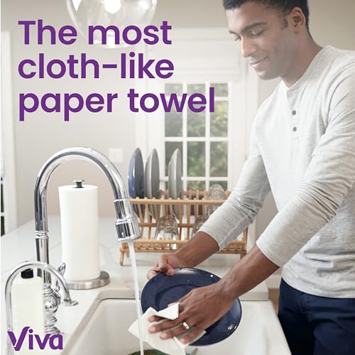 Signature Cloth Triple Roll Choose-A-Sheet Paper Towels, 8 Pack
