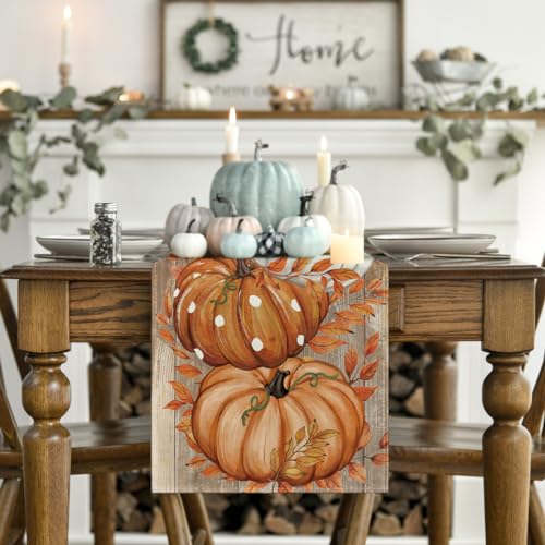 Artoid Mode 13 x 72 Inch Table Runner - 210 GSM Polyester, Orange