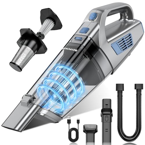 BQYPOWER Cordless Handheld Car Vacuum Cleaner 16000PA Portable