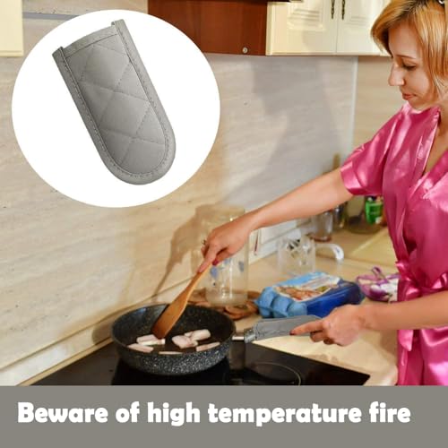 4-Pack Heat Resistant Hot Pan Handle Covers for Cast Iron Skillets