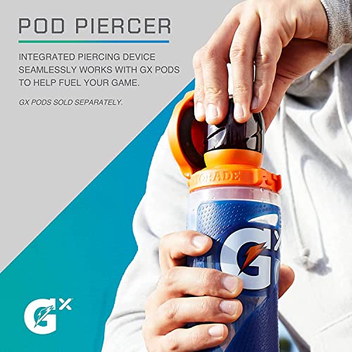 Gatorade Gx 30 Oz Refillable Squeeze Bottle Marble Black