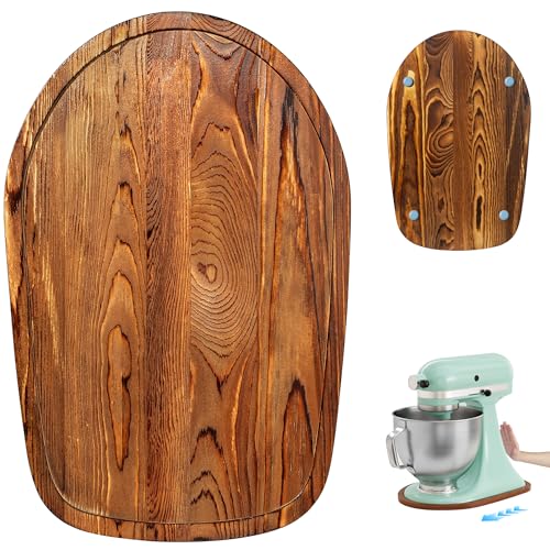 Solid Pine Wood Mixer Slider Mat for Tilt-Head Stand Mixers