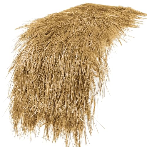 Yellow Thatch Grass Table Runner 13x36 Inch for Western Fall Party Decor