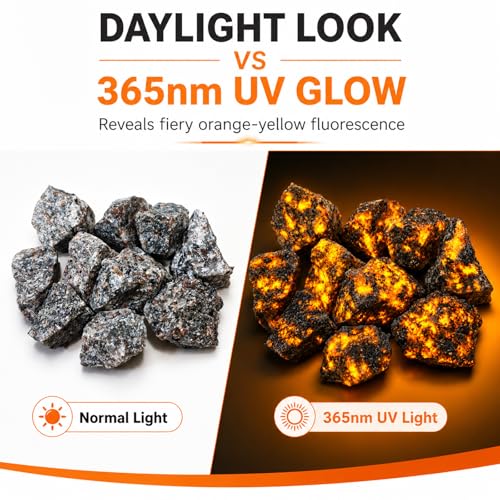 Natural UV Reactive Yooperlite Rocks - 300g Raw Fluorescent Stones