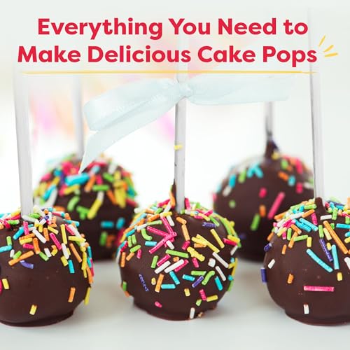 Baketivity Kids DIY Cake Pop Baking Kit with Pre-Measured Ingredients