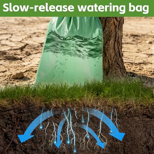 13 Gallon Slow Release Tree Watering Bags for New Trees & Shrubs (4-Pack)