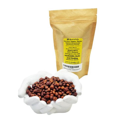 HealinGifts Uva-ursi Pinguica Bearberry Kinnikinnick dried fruit 4oz
