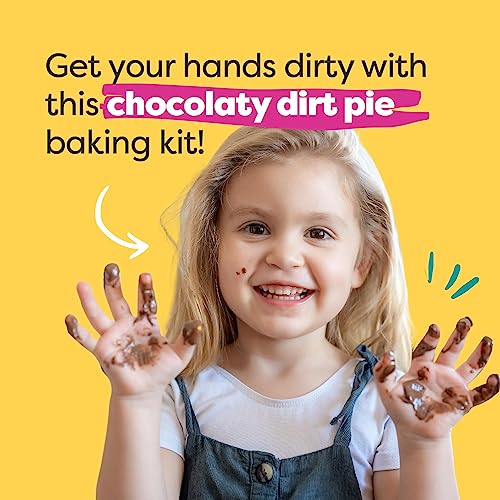 Kids Baking Kit Bundle with Dirt Pie and Cake Pop Recipes, Pre-Measured Kosher Ingredients