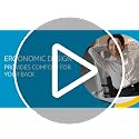 Ergonomic Lumbar Support Cushion with Removable Gel Insert