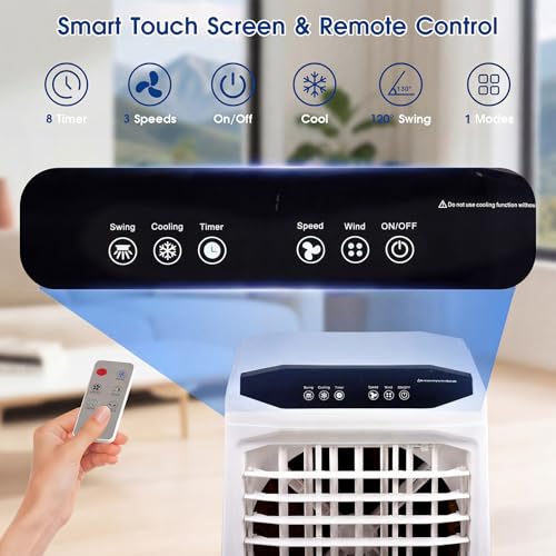 3-in-1 Evaporative Swamp Cooler 3500 CFM Portable Air Conditioner