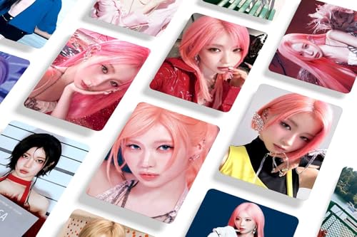 127-Piece Photocard and Sticker Set - 55 Non-Repeating Photo Cards