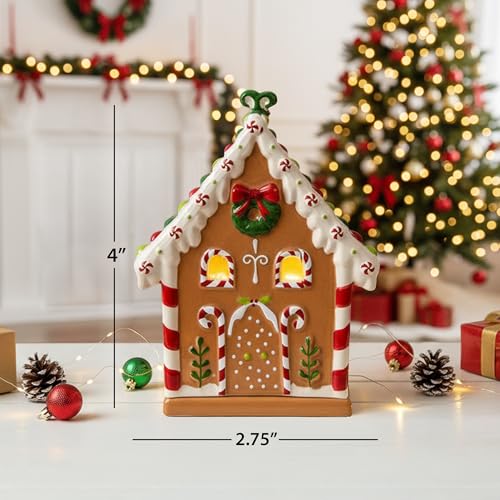 ScentSationals Candy House Christmas Wax Warmer - Holiday Scented Melts