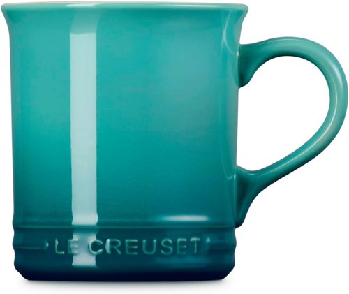 Le Creuset Stoneware Mug - 14 oz. Riviera | Durable, Stylish Coffee Cup for Everyday Use