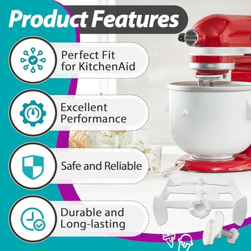 Ice Cream Maker Mixing Paddle & Drive Assembly Set for Stand Mixers