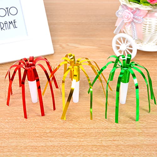 24 Pcs Colorful Metal Noise Makers Party Blowers Christmas Holiday Noisemakers