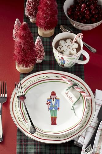 Lenox Nutcracker Mugs Set of 4 - 12 oz Christmas Dinnerware