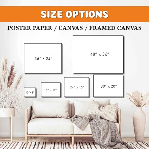 Personalized Memorial Pencil Portrait Canvas with Angel Wings - Family Photos Merge - Custom Tribute Gift - Variation 8