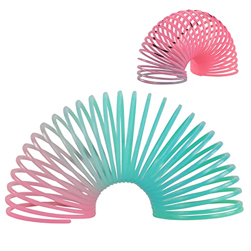 30-Pack Rainbow Magic Coil Spring Fidget Toys for Party Favors