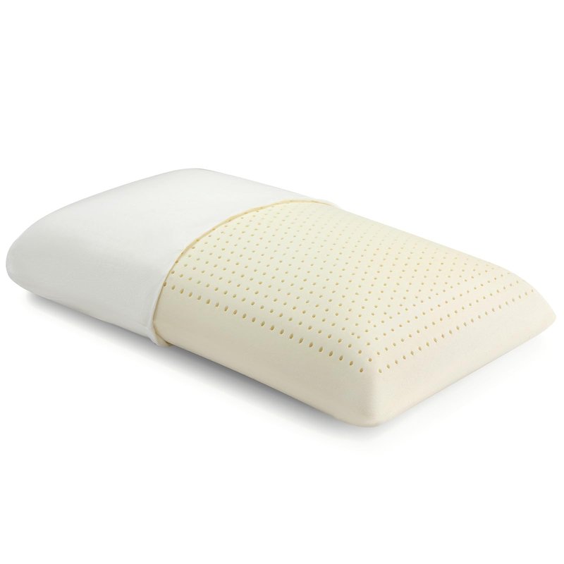 UPOUEIM Talalay 100% Natural Latex Pillow, Natural Sleeping Bed Pillow - Luxury Soft Queen Size Pillow for Side, Back, and Stomach Sleepers - Removable Breathable Cotton Cover (Queen (Soft))