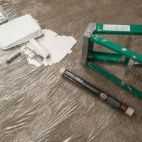 Self-Adhesive Carpet Protection Film, 21-Inch x 30-Foot Roll