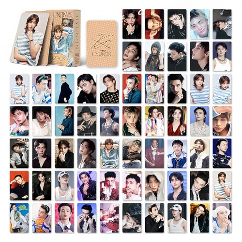 60pcs K-Pop Photocard Set with 32pcs Mini Stickers, 3.5 x 2.5 Inch