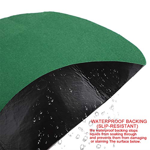 Christmas Tree Stand Mat - Waterproof Felt Pad for Floor Protection 36.6in or 28.3in Diameter