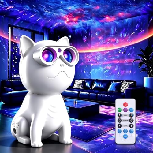 Galaxy Projector Night Light with Sunset Lamp, Remote and Timer